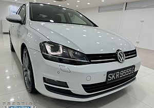 Volkswagen Golf A7 1.4 TSI HID Sunroof 2015 Push Start White
